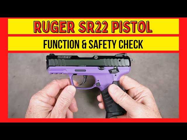 ruger sr22 instruction manual