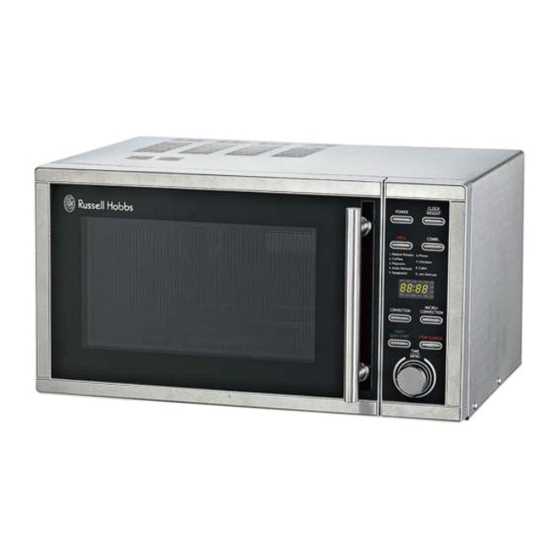 russell hobbs microwave instruction manual