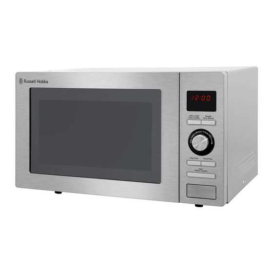 russell hobbs microwave instruction manual