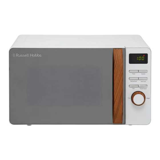 russell hobbs microwave instruction manual