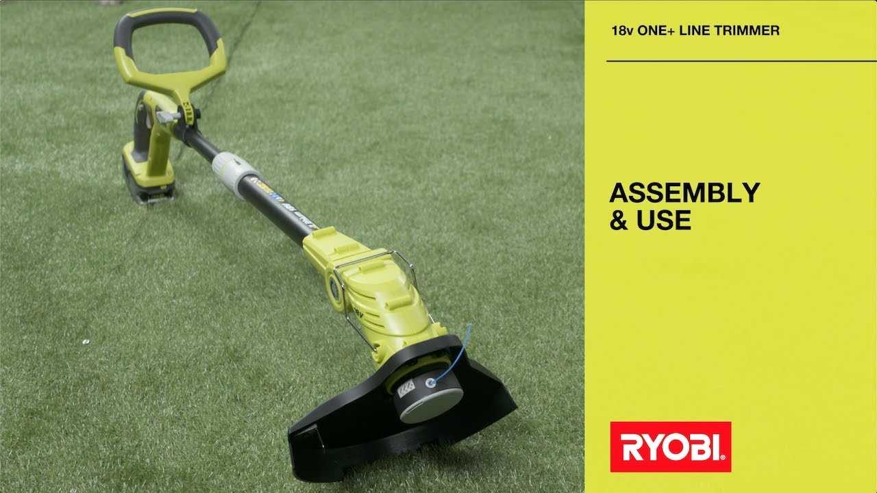 ryobi weed wacker instruction manual