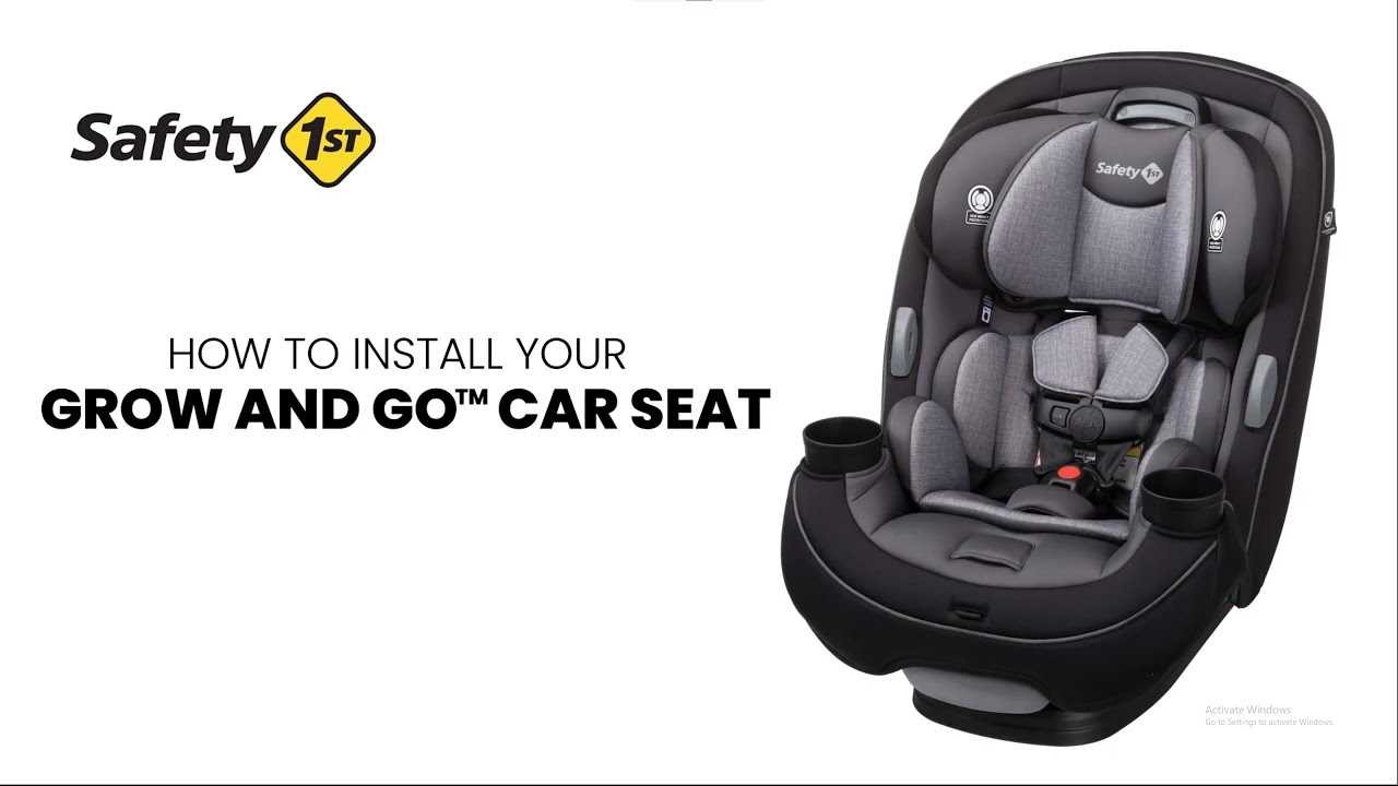 safety first car seat instruction manual