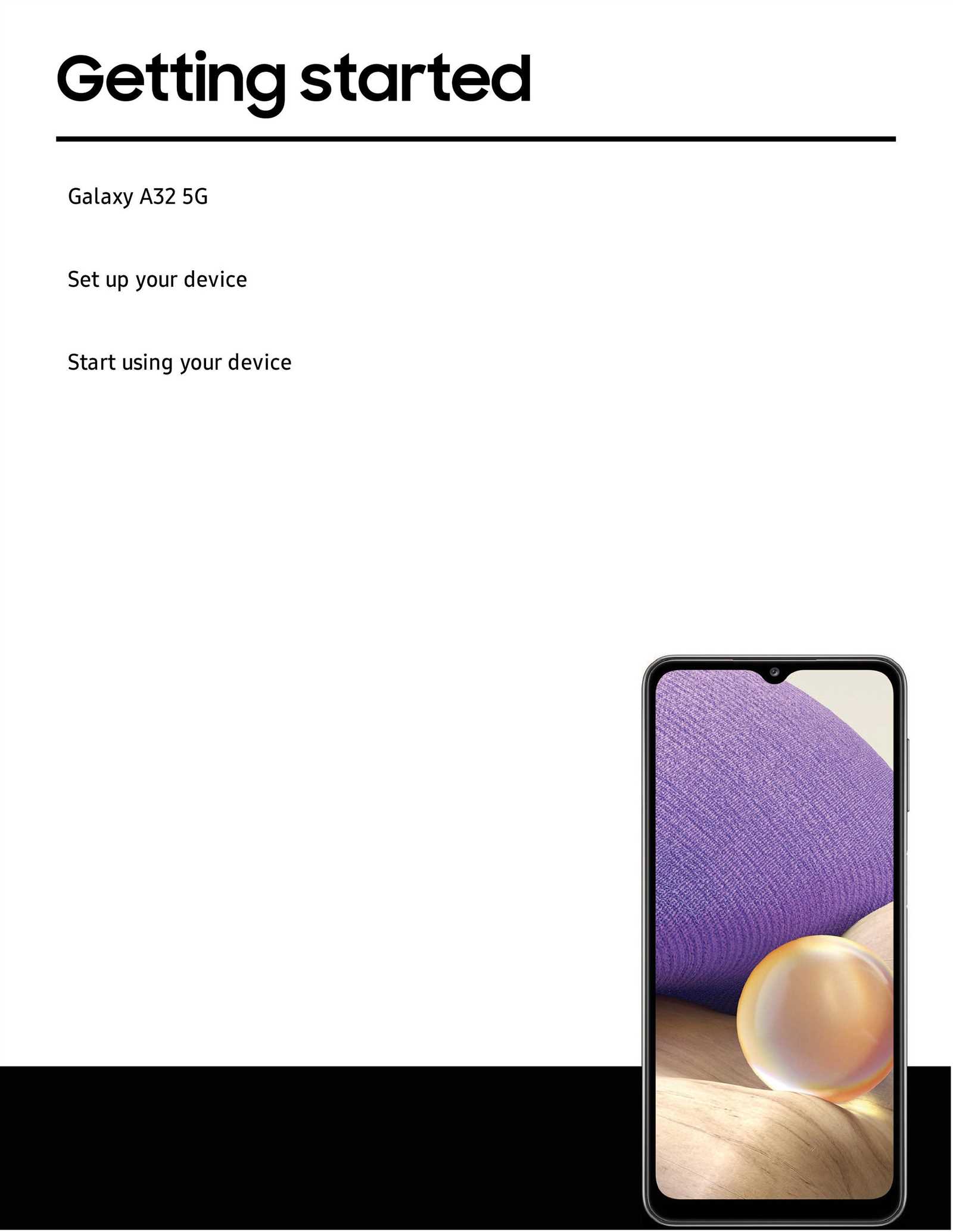 samsung a32 instruction manual