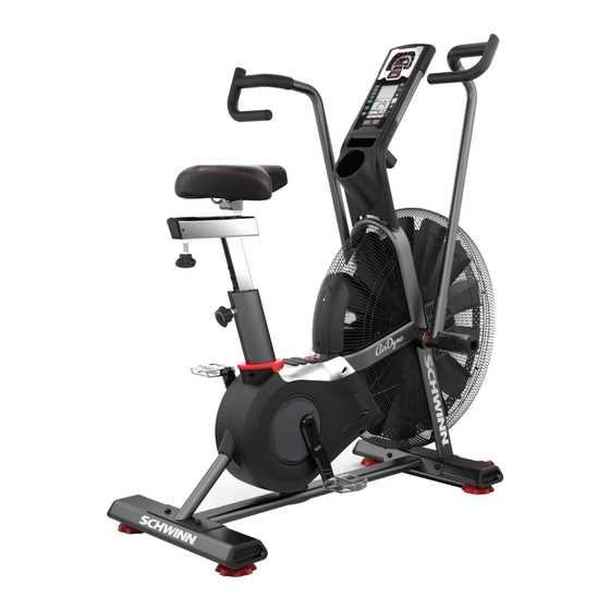 schwinn airdyne ergometer manual instructions