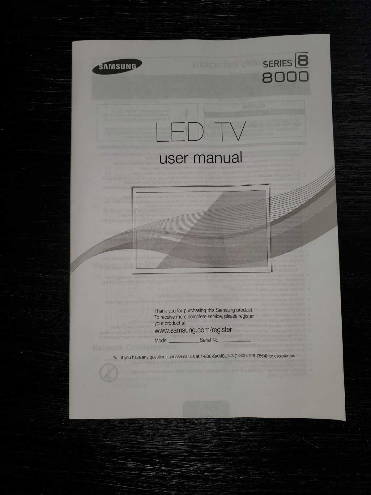 samsung instruction manual for tv