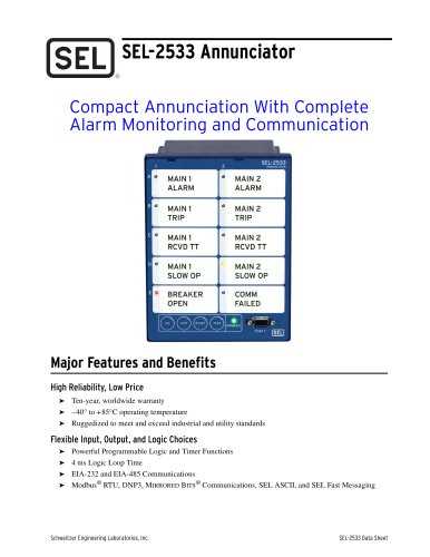 sel 3354 instruction manual