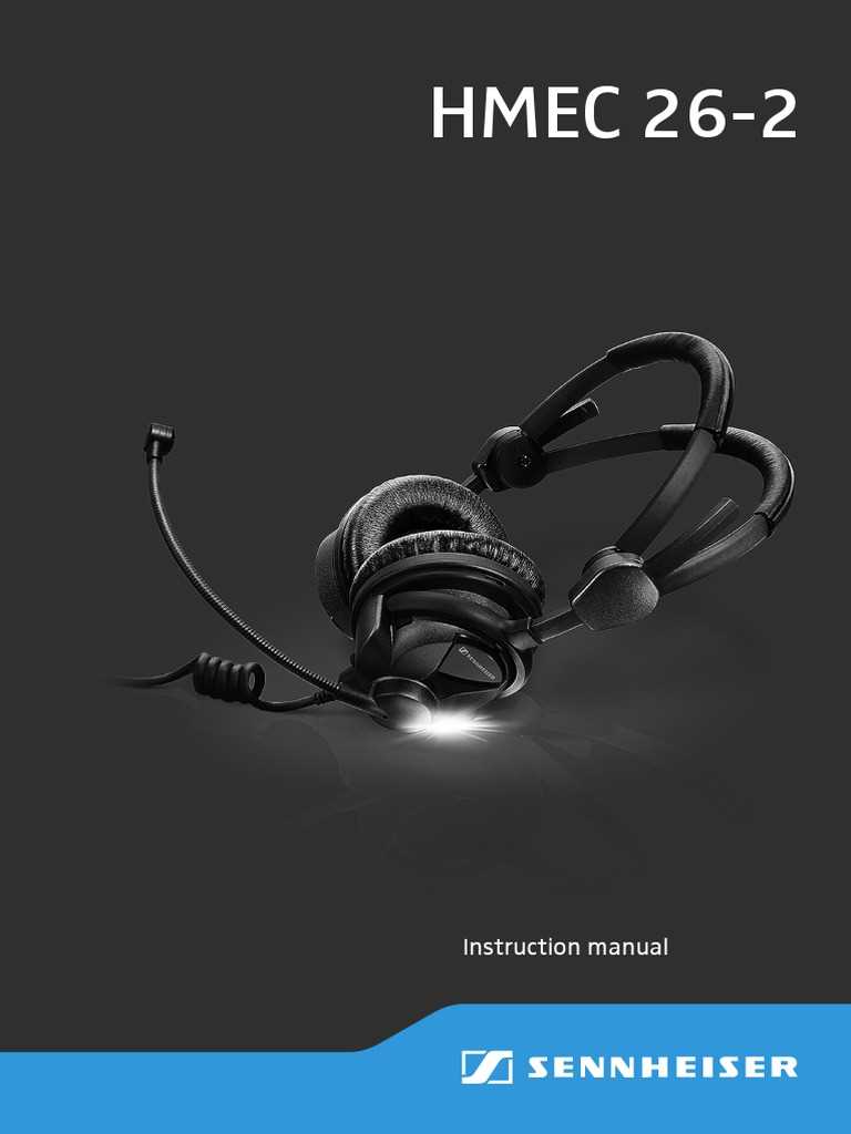 sennheiser headphones instruction manual