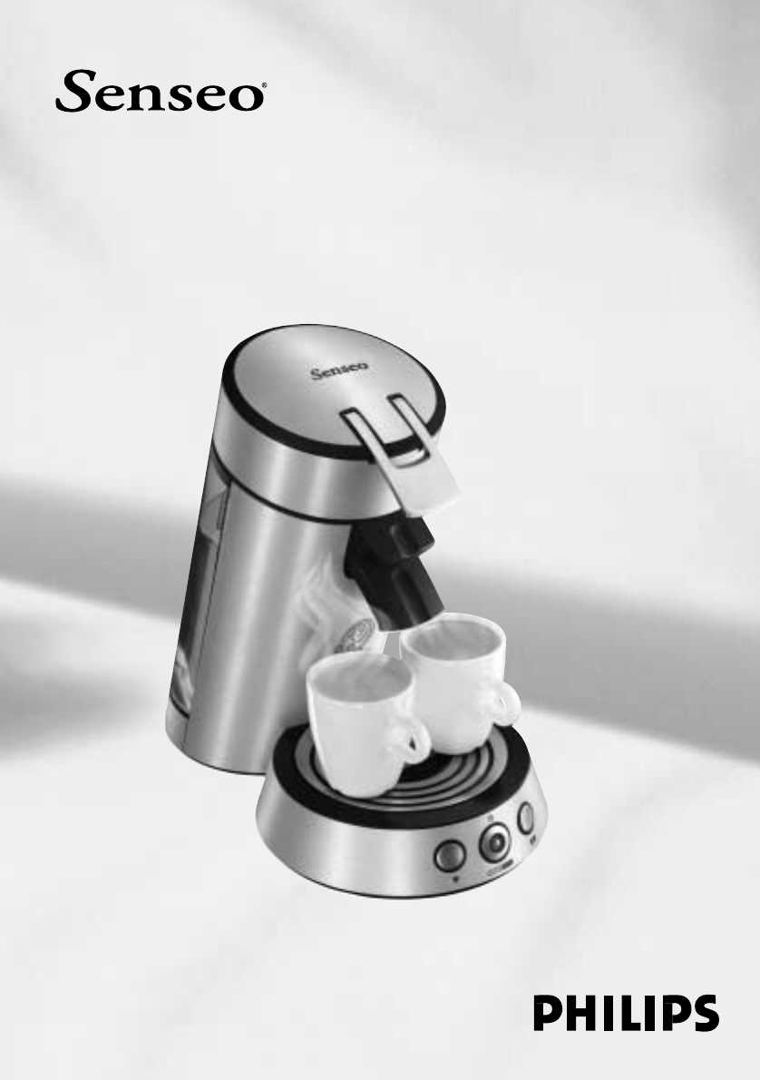 senseo coffee maker instruction manual