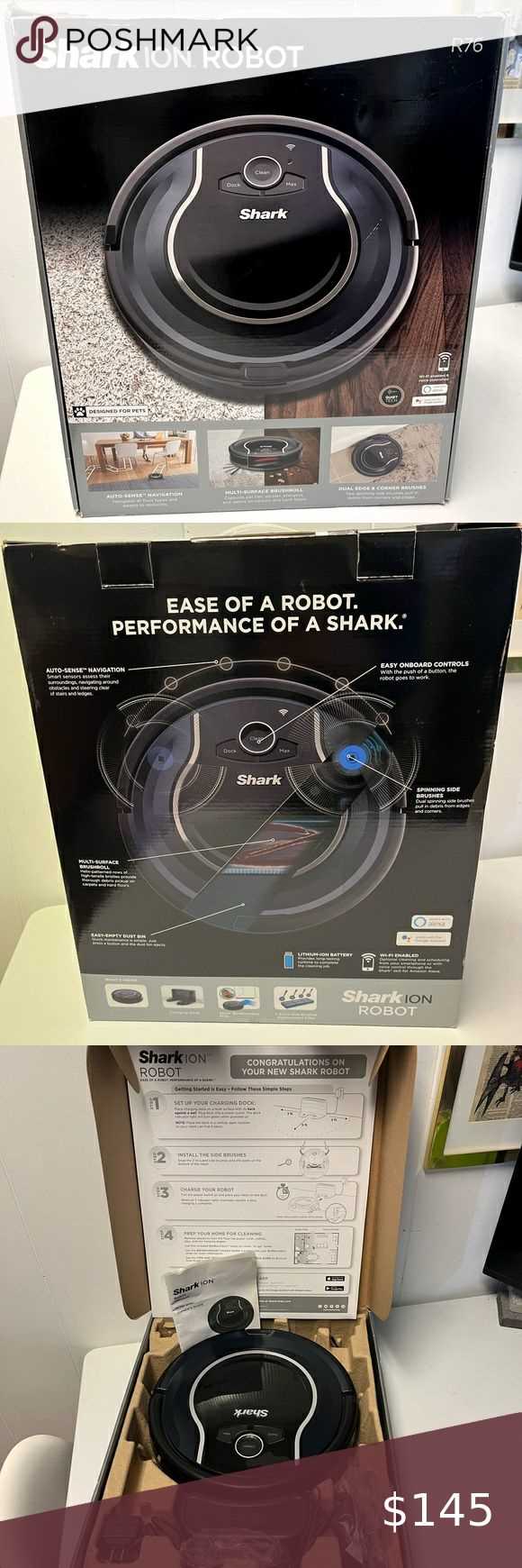 shark ion robot instruction manual