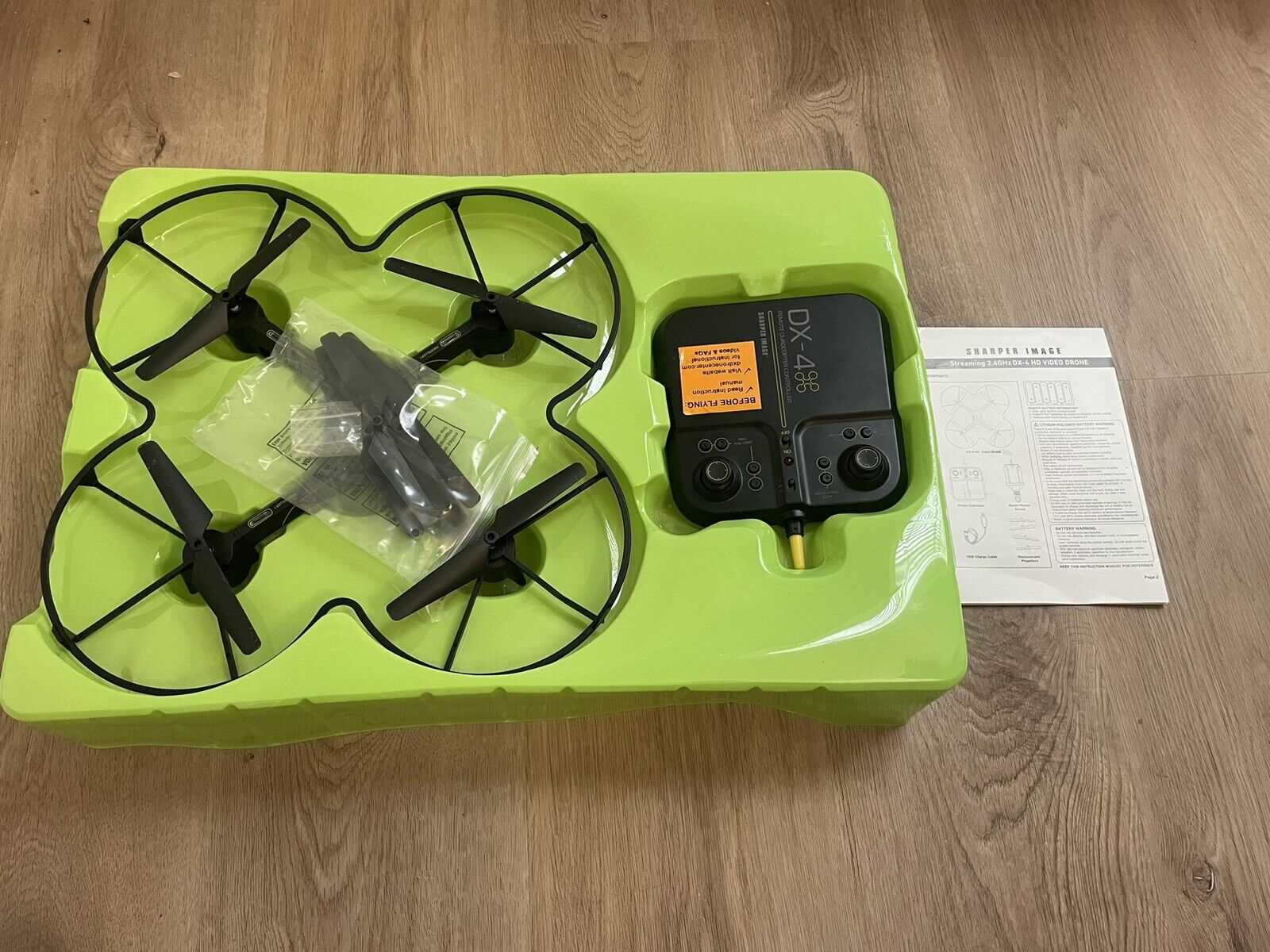 sharper image dx 4 drone instruction manual