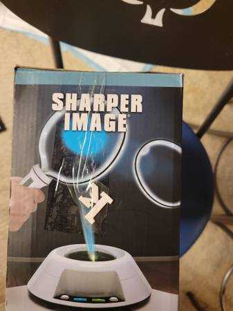 sharper image virtual led space pong instruction manual