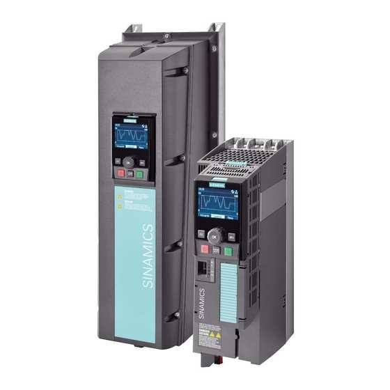 siemens sinamics g120 operating instructions manual