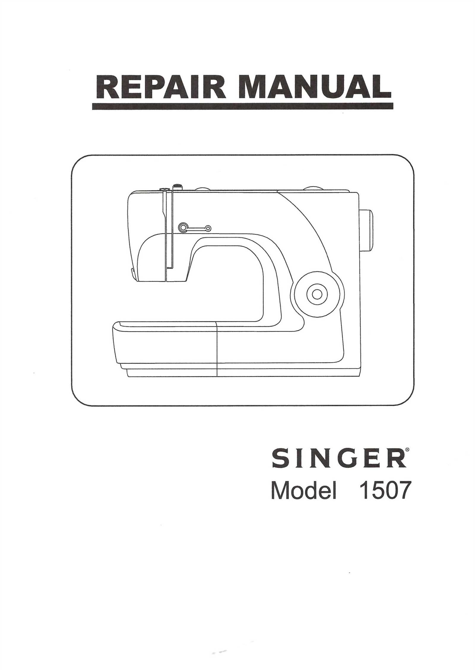 singer 1507 instruction manual