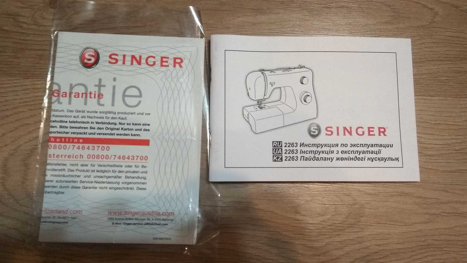 singer 2263 instruction manual