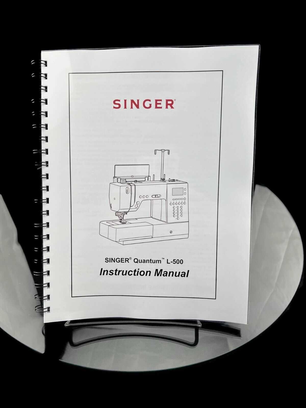 singer quantum l 500 instruction manual