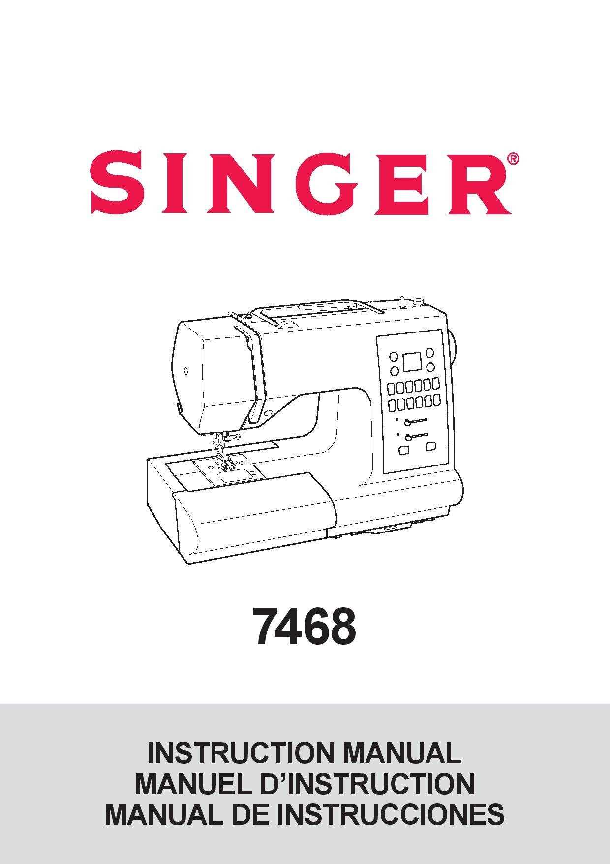 singer starlet instruction manual