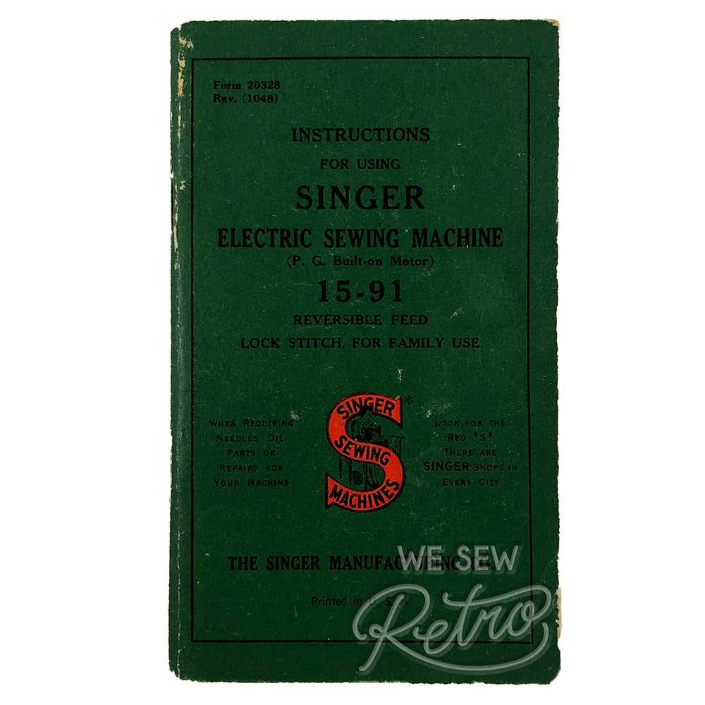 singer start instruction manual