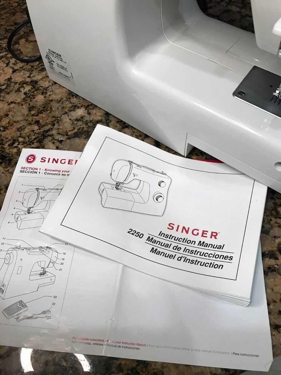 singer tradition 2250 instruction manual