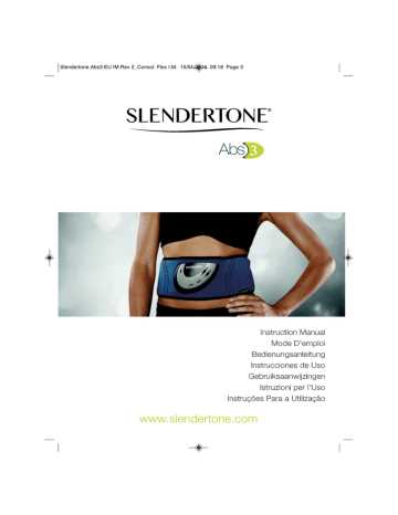 slendertone abs instruction manual