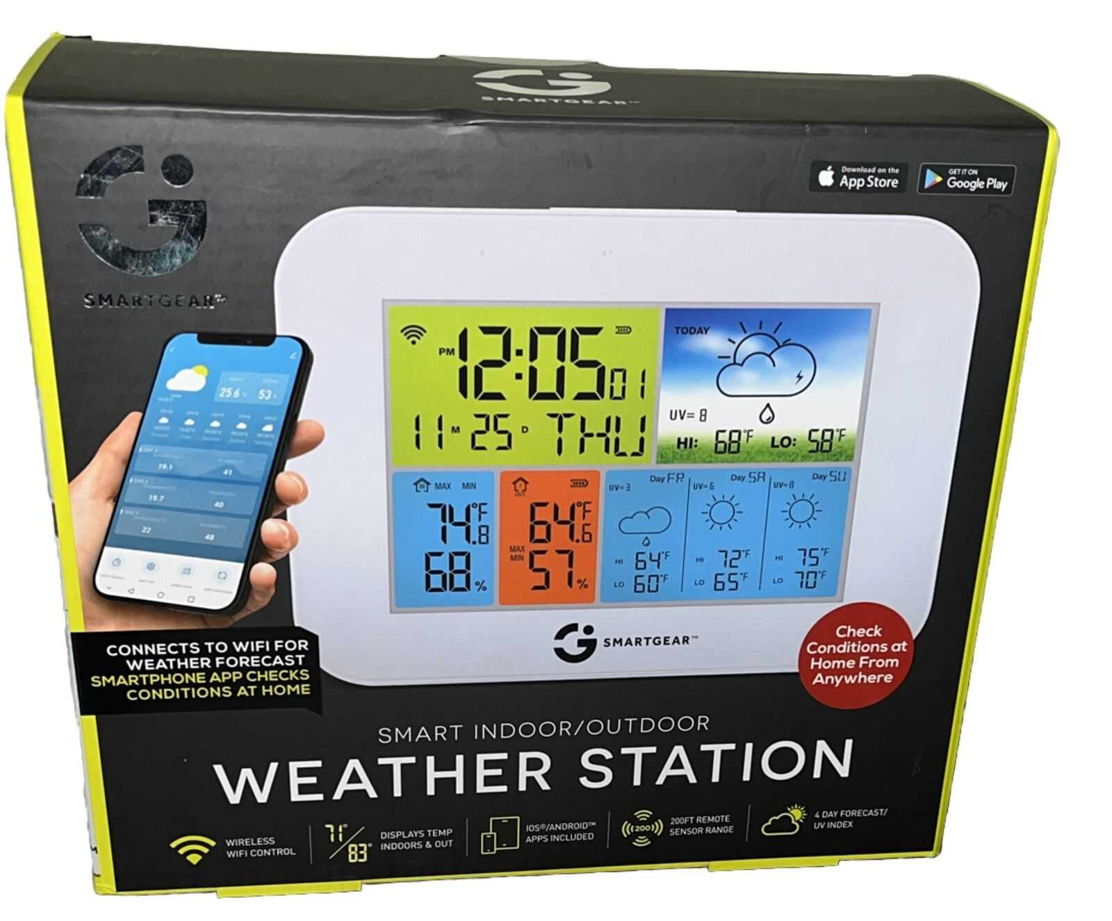 smart gear weather station instruction manual