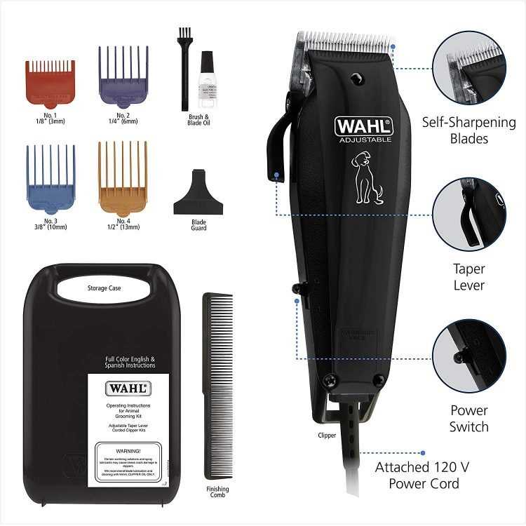 wahl pet clipper instruction manual