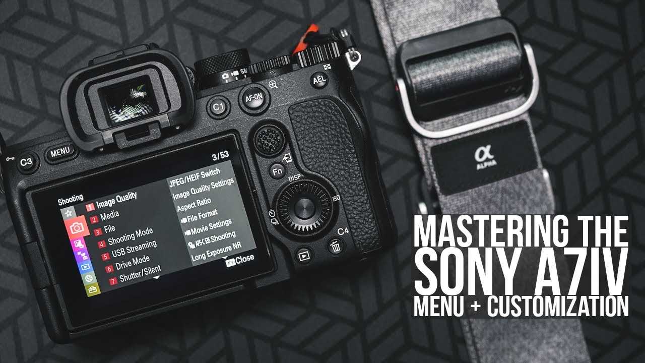 sony a7iv instruction manual