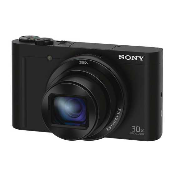 sony digital camera instruction manuals