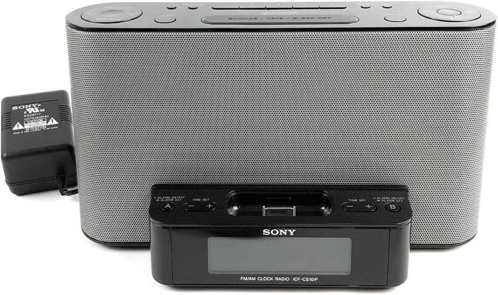 sony ipod docking station instruction manual