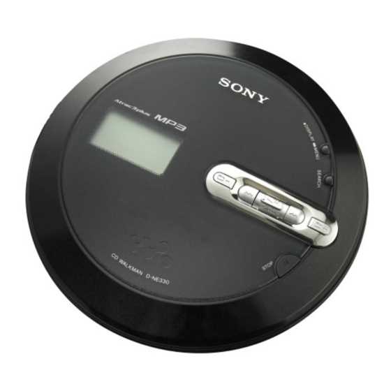 sony mp3 player instructions manual