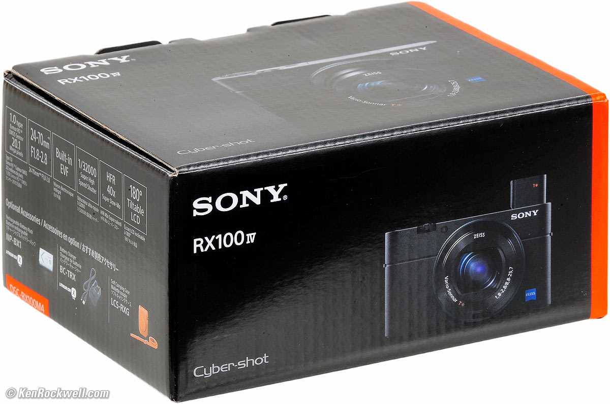 sony rx100 iv instruction manual