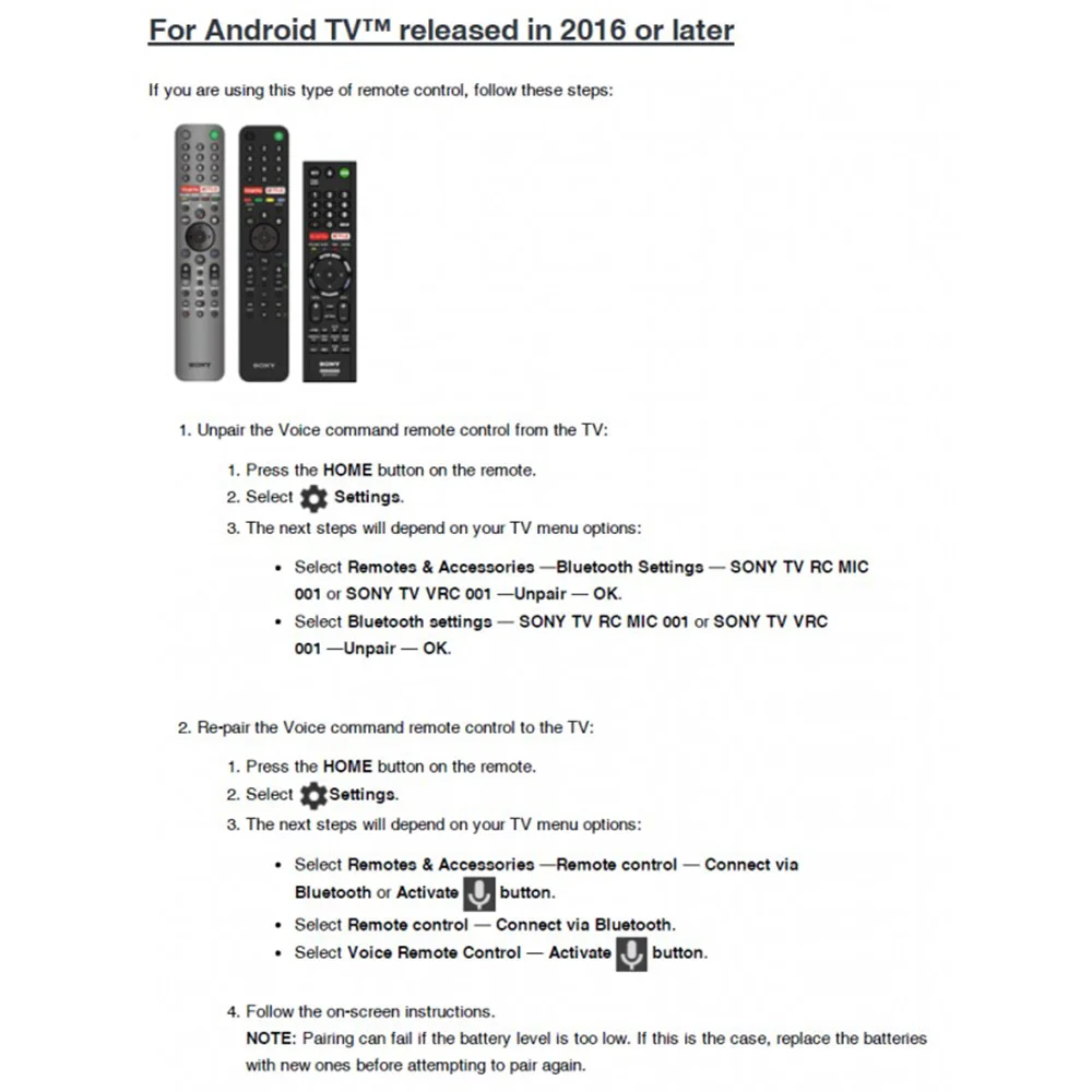 sony x85j instruction manual