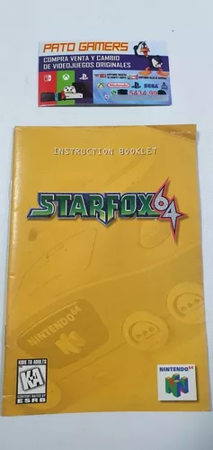 star fox 64 instruction manual