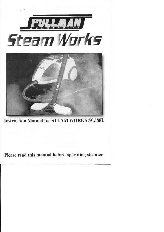 steam butler instruction manual