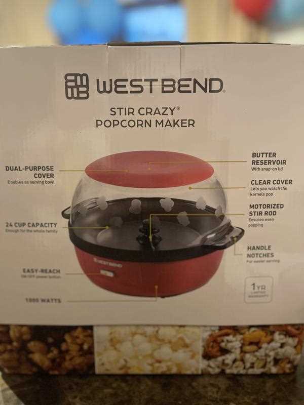 stir crazy popcorn popper instruction manual