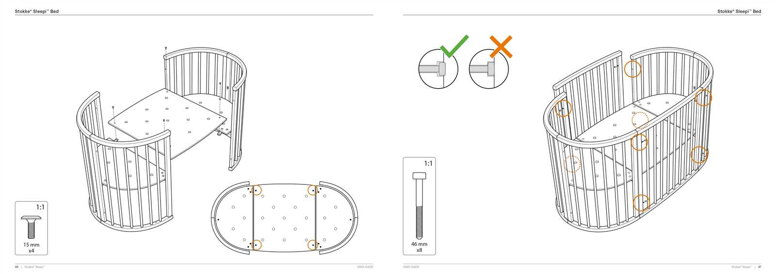 stokke crib instruction manual