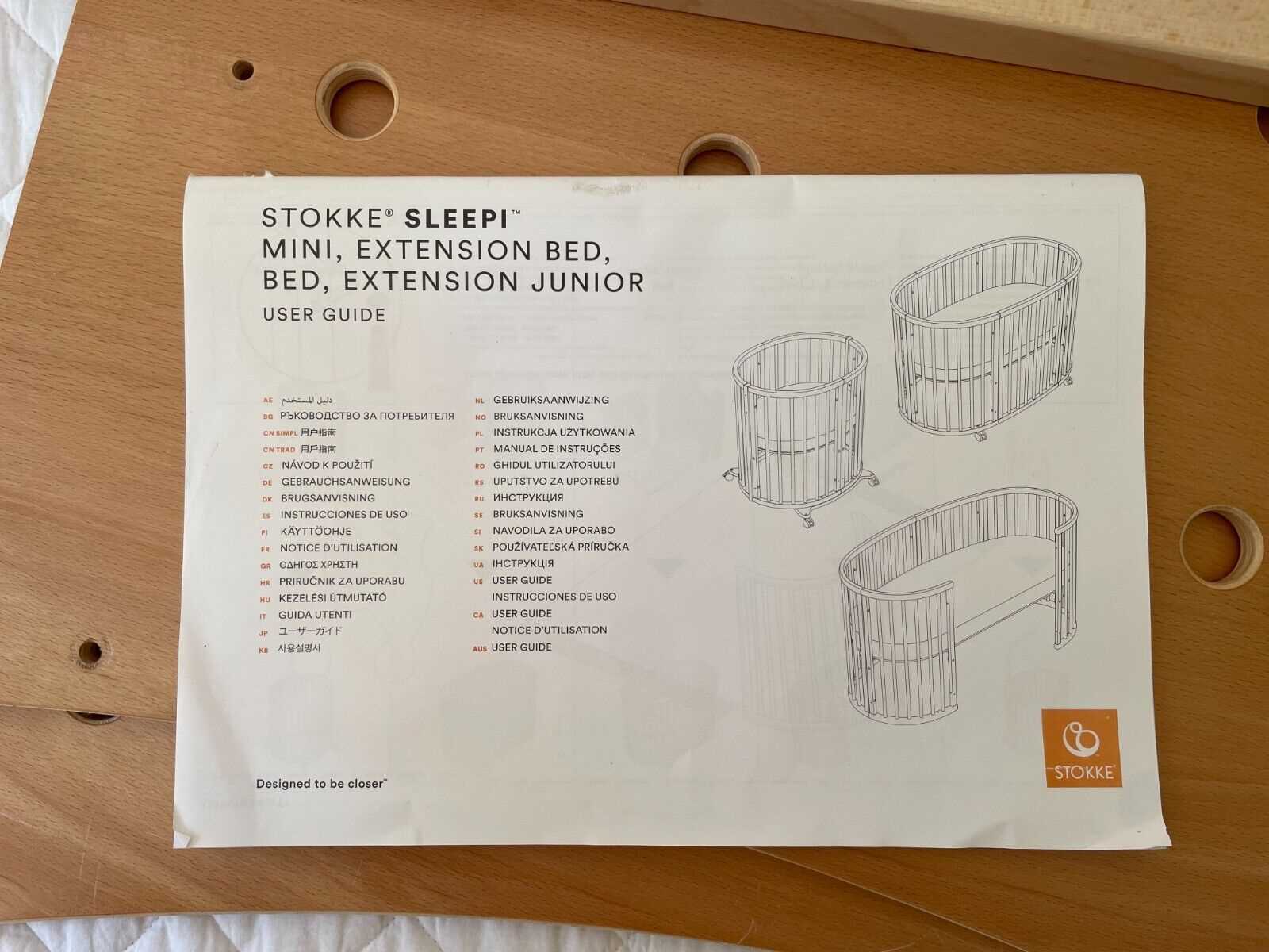 stokke sleepi instruction manual