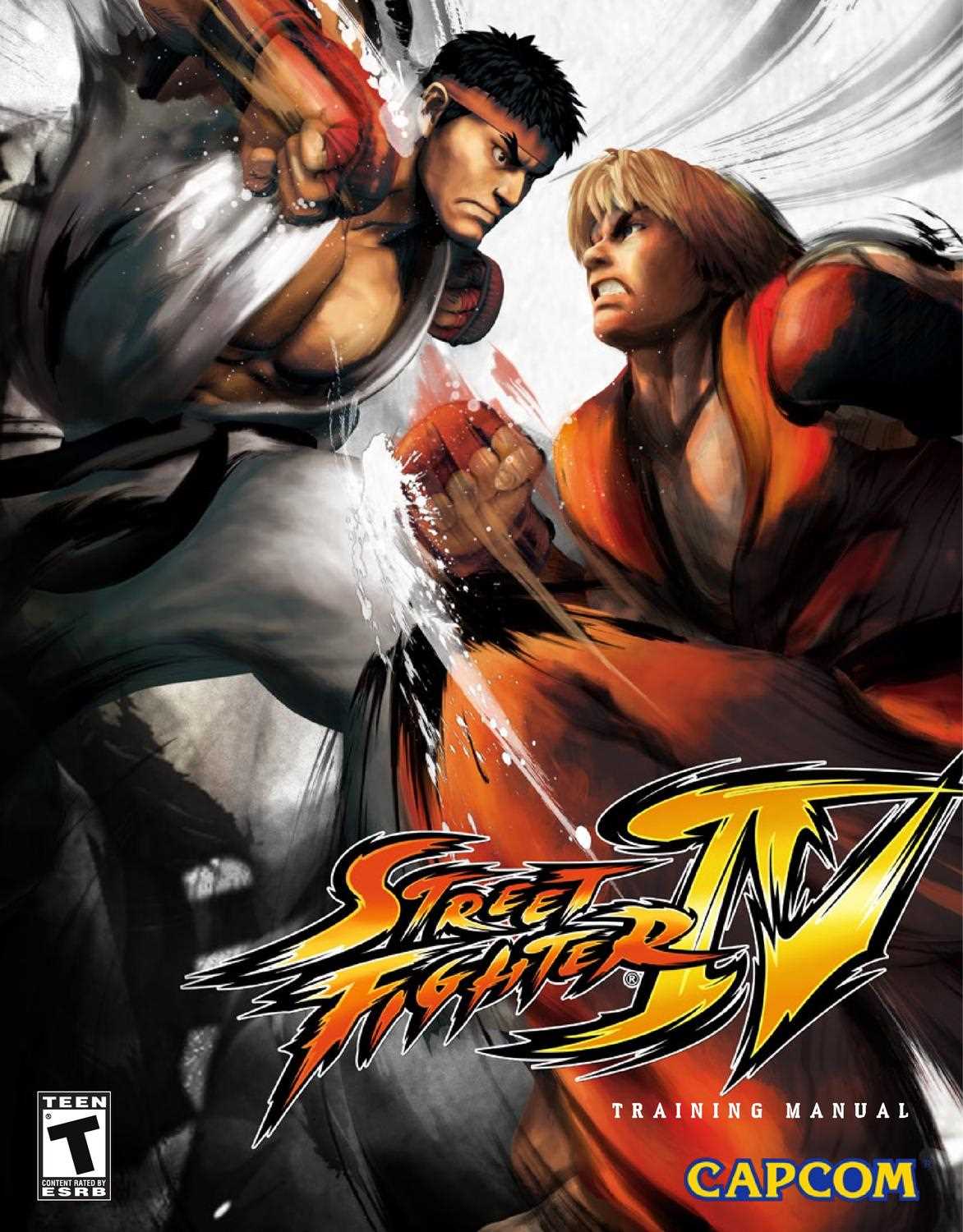 street fighter 4 instruction manual