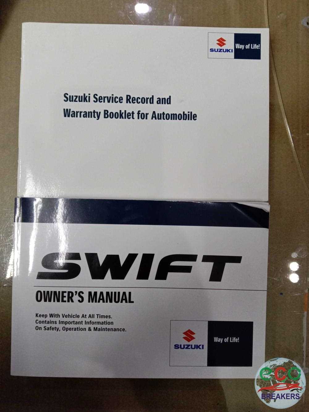 suzuki swift instruction manual