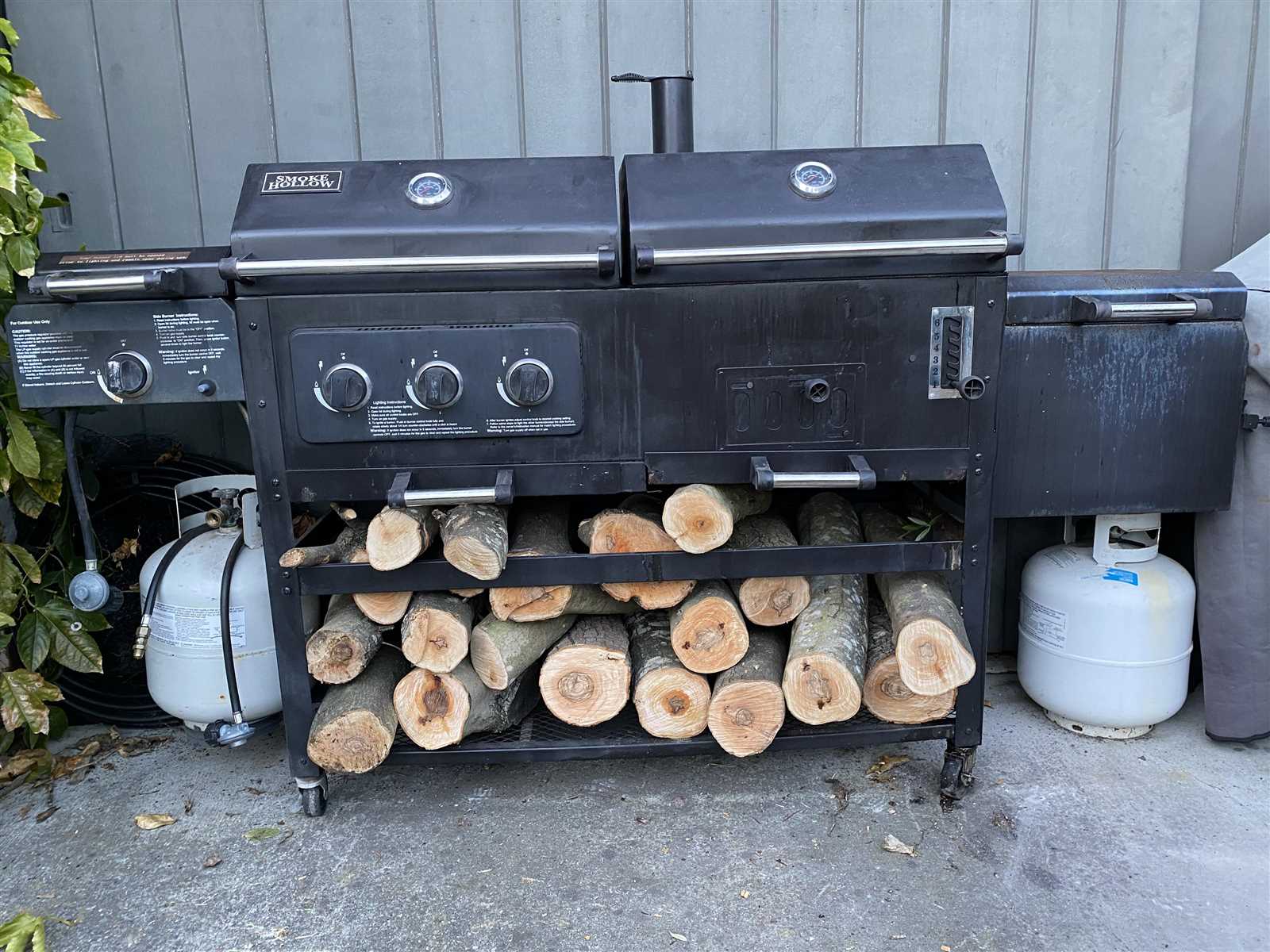 smoke hollow smoker instruction manual