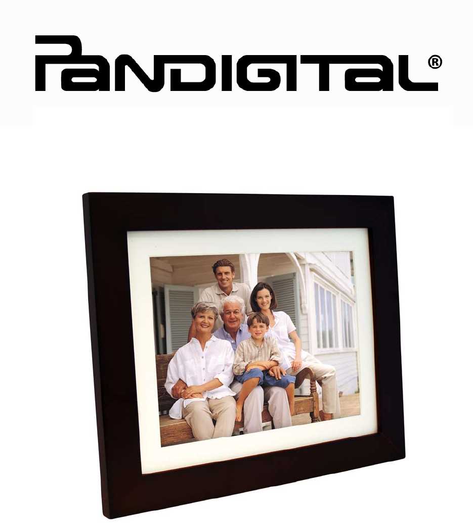 pandigital photo frame instruction manual