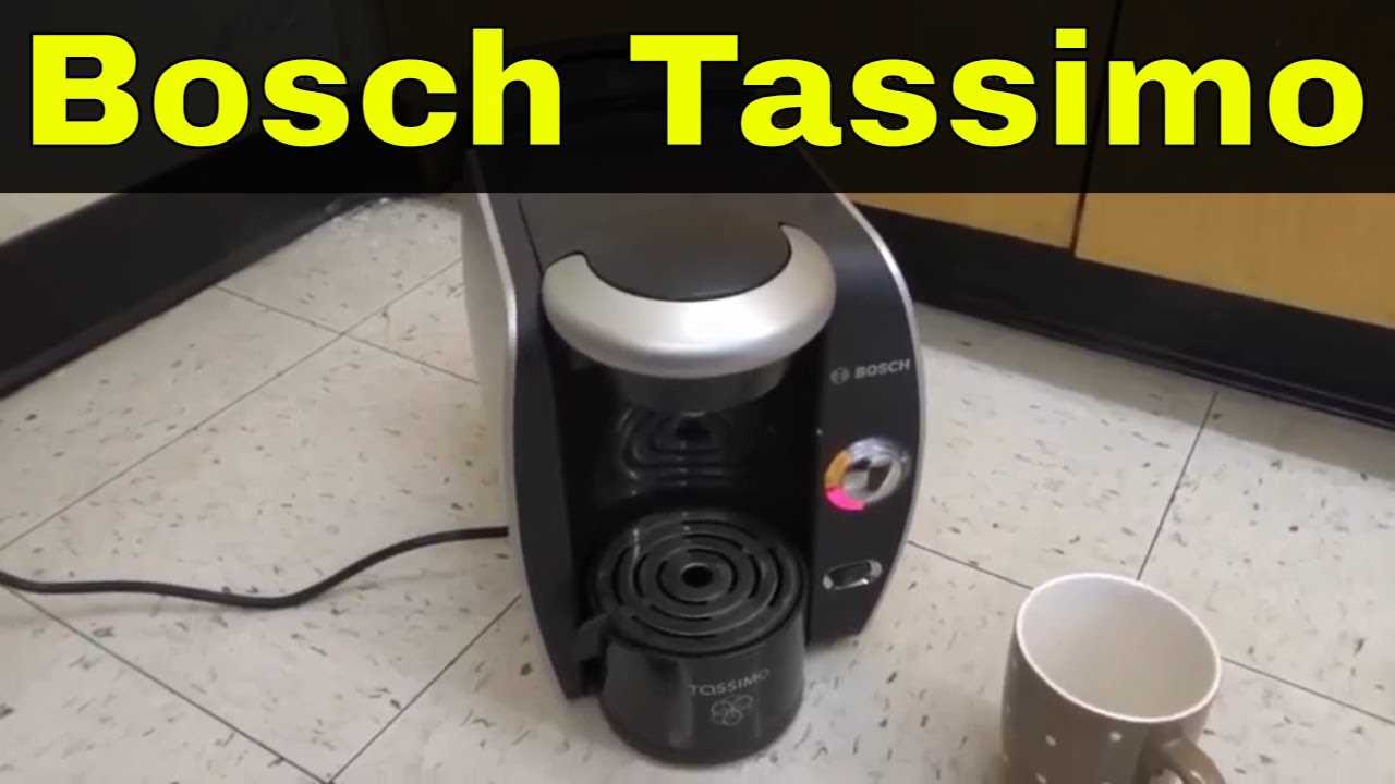 tassimo t20 instructions manual