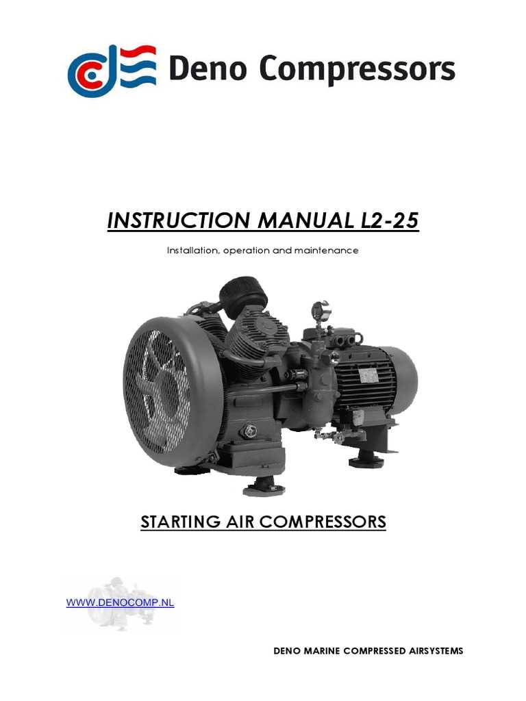 mark compressor instruction manual