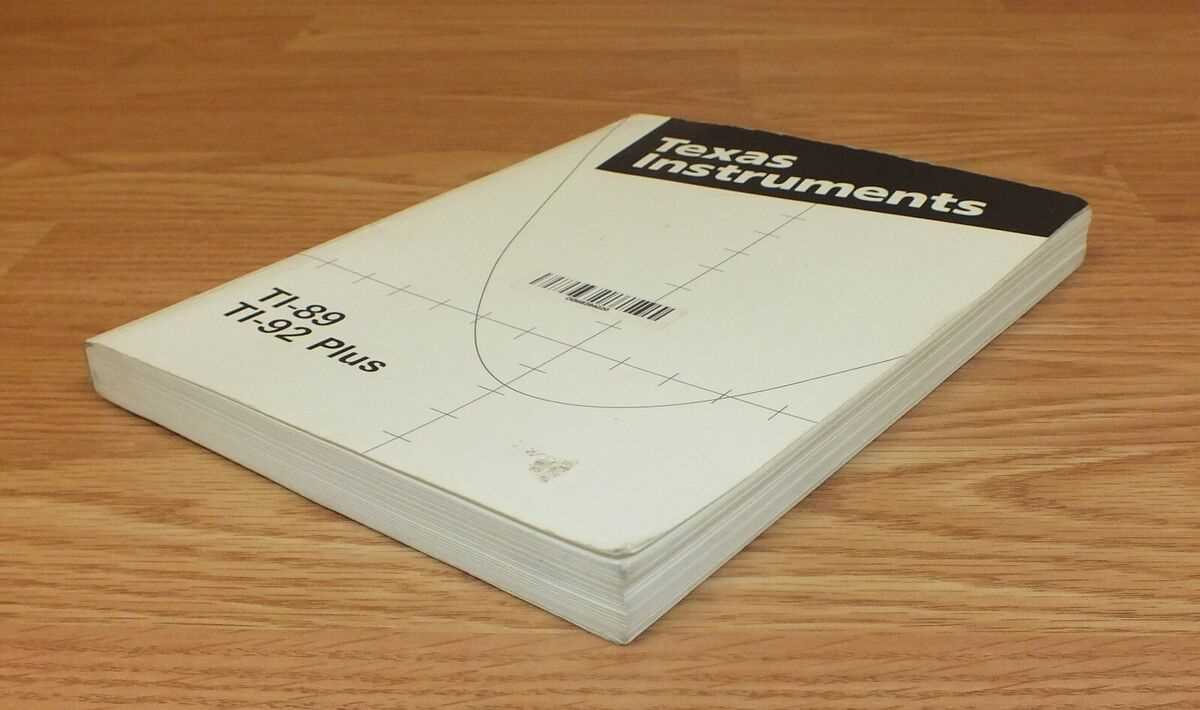 ti 89 calculator instruction manual