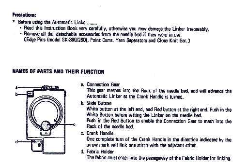 red heart knitting machine instruction manual