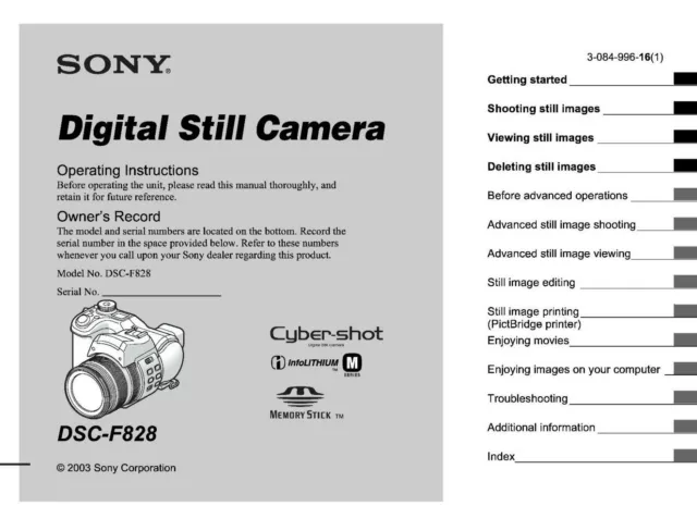 sony rx10 instruction manual