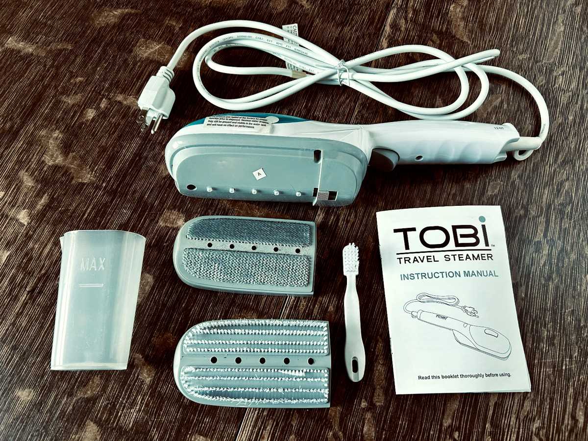 tobi platinum steamer instruction manual