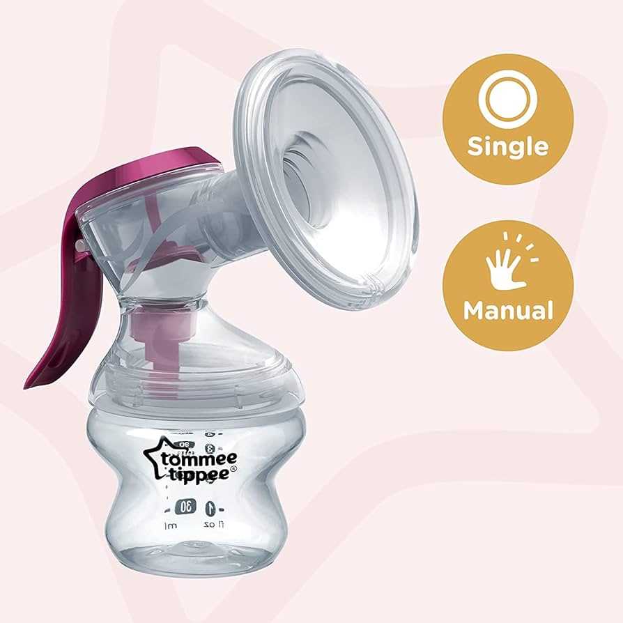 tommee tippee manual breast pump instructions