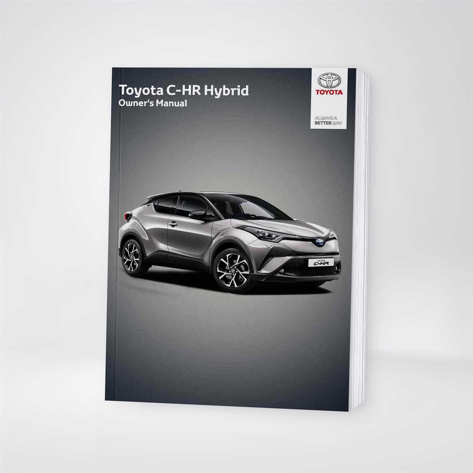 toyota chr instruction manual