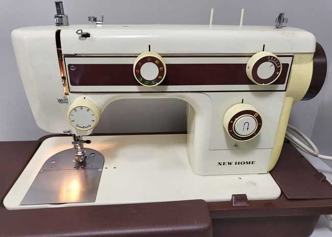 new home janome 632 sewing machine instruction manual