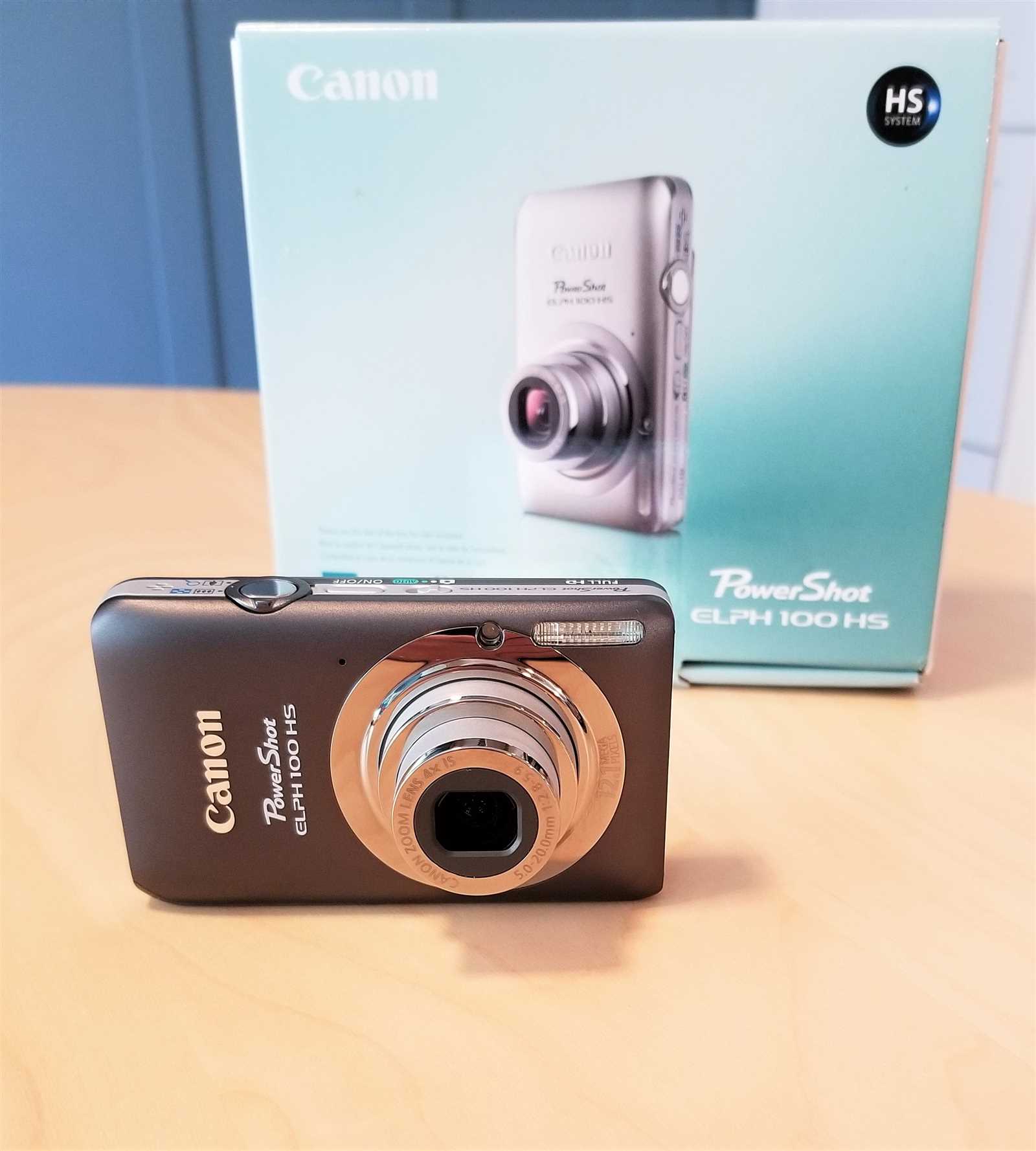 canon powershot elph 100 hs instruction manual